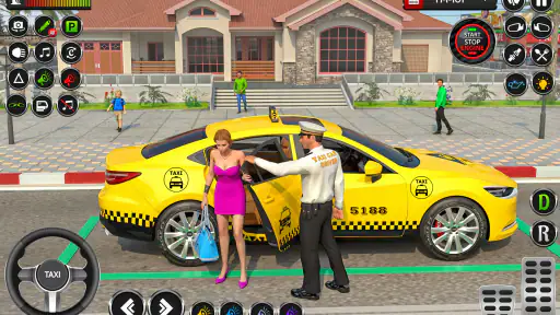 Car Driving Taxi Simulator screenshot