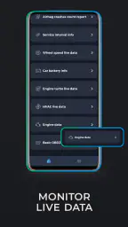 Carista OBD2 screenshot