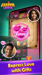 Carrom League: Friends Online screenshot