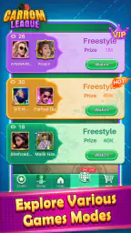 Carrom League: Friends Online screenshot