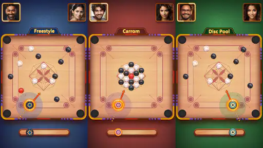 Carrom Plus-Disc Board Game screenshot
