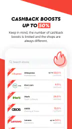 Cashback — LetyShops screenshot