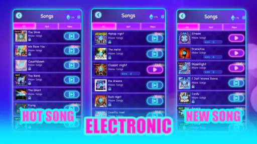 Cat Hop - Dancing Music Games screenshot