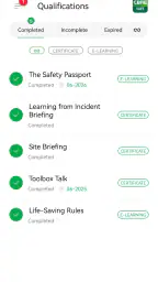 CBRE SAFE screenshot