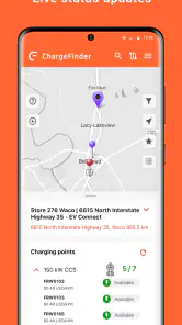 ChargeFinder: Ladestasjoner screenshot