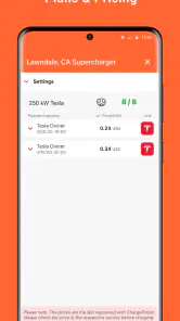 ChargeFinder: Ladestasjoner screenshot
