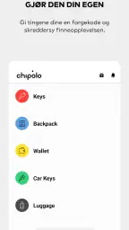 Chipolo screenshot