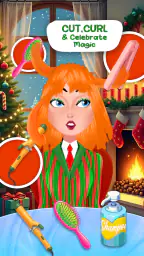 Christmas Hair Stylist screenshot