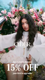 CIDER - Clothing & Fashion screenshot