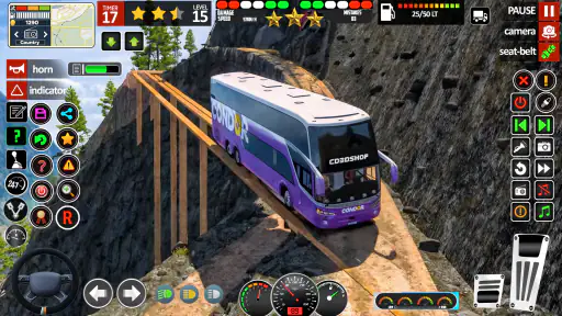 City Bus Games Coach Bus 3D screenshot