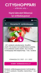 CityShoppari screenshot