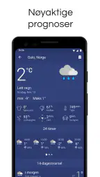 Clime: Værvarsel og radar screenshot