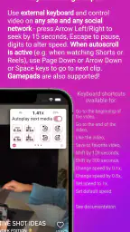ClipGlider-video control panel screenshot
