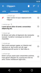 Clipper+: Clipboard Manager screenshot