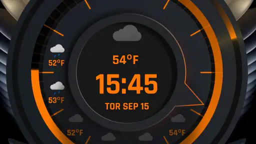 Clock Widgets With Weather screenshot