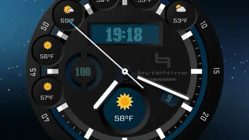Clock Widgets With Weather screenshot