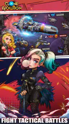 Clone Evolution: Cyber War RPG screenshot