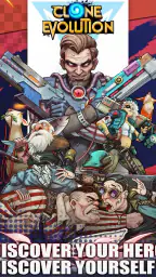 Clone Evolution: Cyber War RPG screenshot