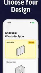 Closet Design App screenshot
