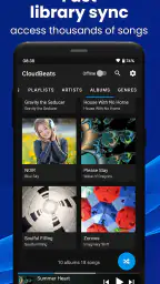CloudBeats Cloud Music Player screenshot
