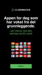 Clozemaster: Lær språk raskt screenshot