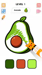 Color & Draw : Satisfying Game screenshot