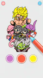 Coloring Paint: ASMR Superhero screenshot