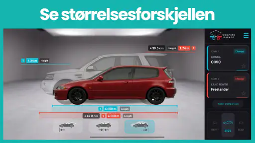 Compare Garage: Sammenlign Bil screenshot