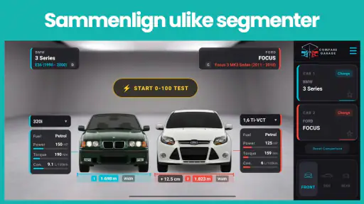 Compare Garage: Sammenlign Bil screenshot
