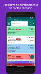 Controle Financeiro Pessoal screenshot