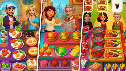 Cooking Blast: Restaurantspill screenshot