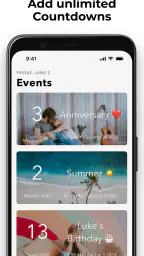 Countdown - Widget & Reminders screenshot