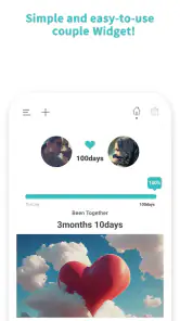 Couple Widget : Love Countdown screenshot