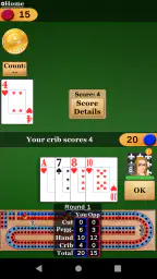 Cribbage Pro Online! screenshot