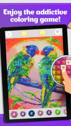 Cross Stitch: Coloring Art screenshot