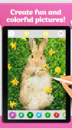 Cross Stitch: Coloring Art screenshot