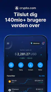 Crypto.com - Køb Bitcoin, CRO screenshot