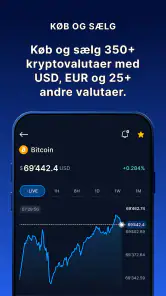 Crypto.com - Køb Bitcoin, CRO screenshot