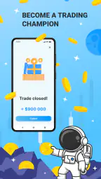 CryptoCosmic Trading Simulator screenshot