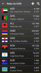 Currency converter plus screenshot
