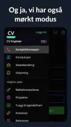CV-bygger – CV Engineer screenshot