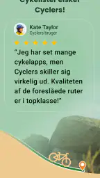 Cyclers–Cykelnavigation & Kort screenshot