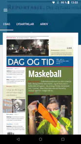 Dag og Tid screenshot