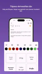 Dagbok, privat notat med lås screenshot