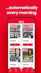 Daily Record Newspaper screenshot