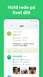 Daylio Journal, Dagbok, Humør screenshot