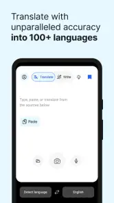 DeepL Oversett screenshot