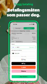 Delivia: Lokal matlevering screenshot