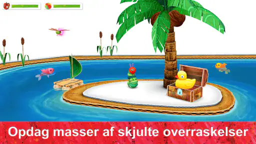 Den sultne larve Aldrigmæt screenshot
