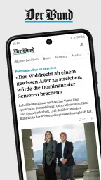 Der Bund Nachrichten screenshot